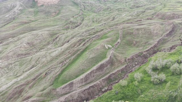 Cinematic Drone Footage of Mount Ararat (Agri Dagi) in Dogubayazit Agri Province Turkey and Noahs Ark Concept Legendary Landscape