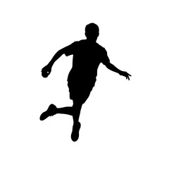 Obraz premium Pickleball player solid black silhouette character vector illustration logo symbol icon sign on white background design.