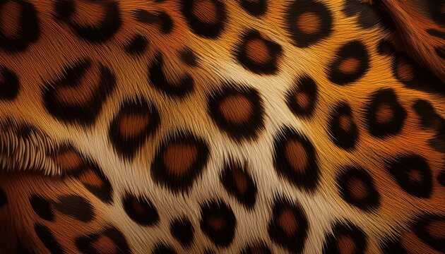 leopard print fur pattern background