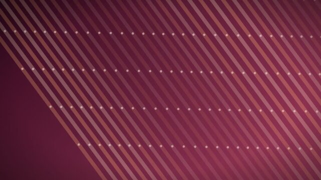 Parang Batik Inspired Nusantara Pattern Motion Background Loop 4K - Coral Sunset