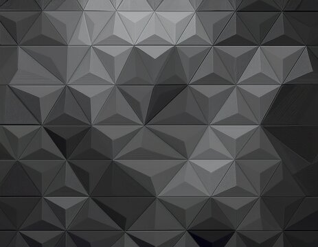 dark grey triangle pattern background