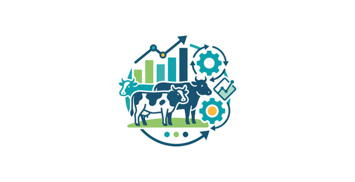 Dairy Farming Analytics Infographic