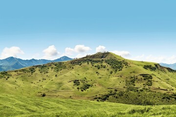Fototapeta premium Hill landscape outdoors nature.