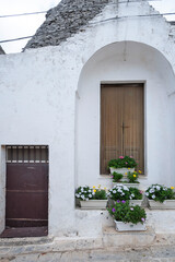 Fototapeta premium The Old town of Alberobello, Italy