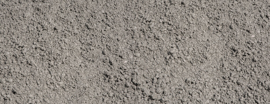 Gray gravel surface creating a textured background