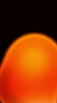 Orange Red Yellow Liquid Glass Gradient Motion Background, Smooth Flowing Liquid Glass Animation Seamless Loop, 4K