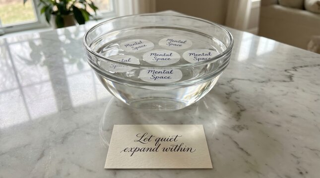 Mental Space Circles Floating for International Self Care Day