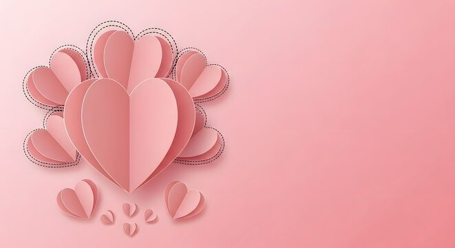 Delicate Pink Watercolor Lotus Flower Illustration on Soft Gradient Background