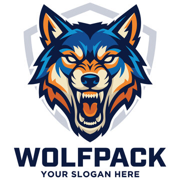 WolfPack Esports Mascot Logo