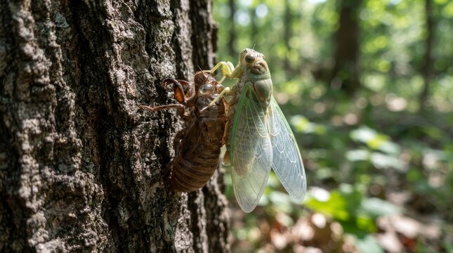 A close look at predation on tree bark.