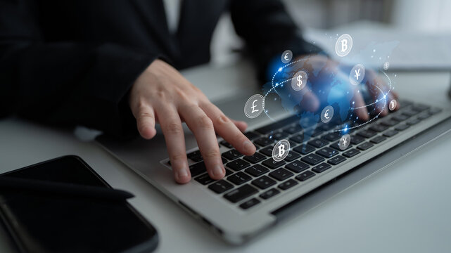 Global currency exchange enables seamless money transfer through currency, exchange, and global systems for decentralized international financial connection Latch
