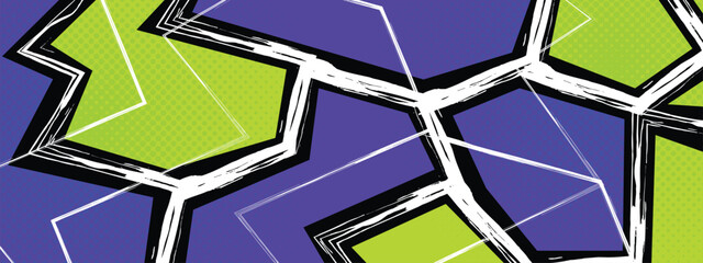 Modern E-Sports Gaming Team Festive Wallpaper, Energetic Extreme Sport Graphic Asset Decoration © Trivic