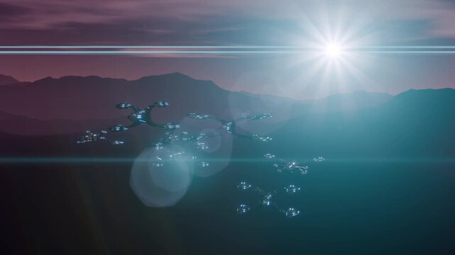 In the distant future, Earth is attacked by an alien race.