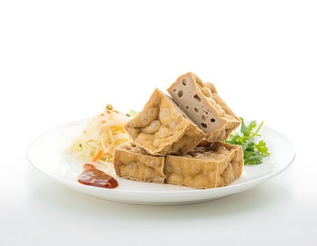 Traditional Taiwanese Stinky Tofu with Deep Fried Fermented Cubes