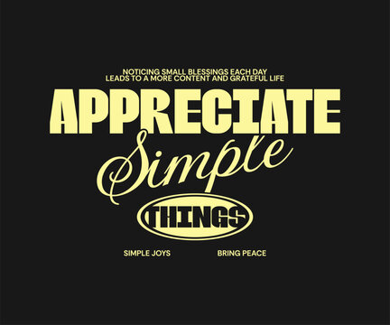 Minimal typography quotes design for t-shirt and print, Urban streetwear style graphic tee and poster, Motivational inspirational quote for clothing brand, apparel. Aesthetic lettering vector
