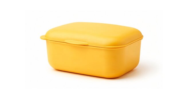 Food container isolated on white background 