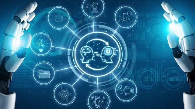 AI enables collaboration and connectivity by aligning AI, system, and network intelligence into one integrated ecosystem Marrow