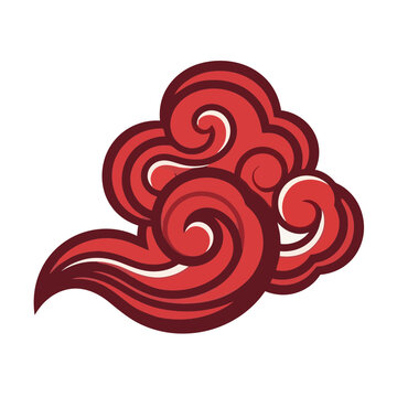 Storm Cloud Glyph Icon