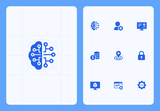 AI, Analytics & IOT Icon Pack