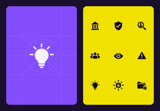 AI Governance Icon Set