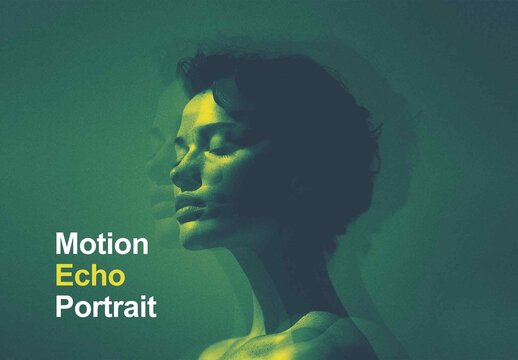 Motion Echo Portrait Photo Effect