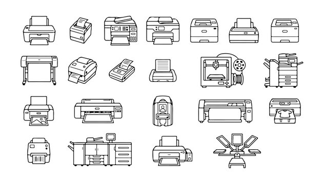 Set of antioxidant healthy food and molecular science line icon vector illustration eps symbol elements