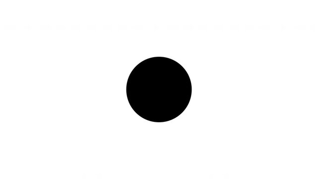 Minimalist Expanding Iris Circle Transition Overlay for Seamless Scene Cuts and Clean Video Editing Reveals 4k video