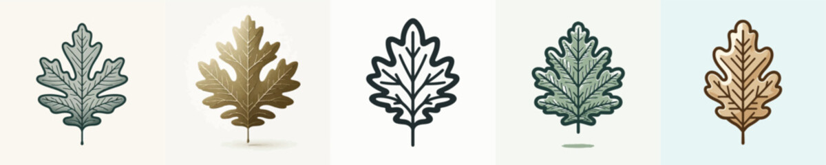Oak Leaf Vector Illustration © Fajar