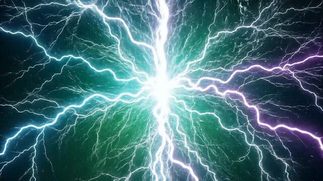 Dynamic electric energy plasma discharge with bright flashing light effect