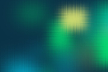 Fototapeta premium Vibrant green and blue abstract background with yellow light effect