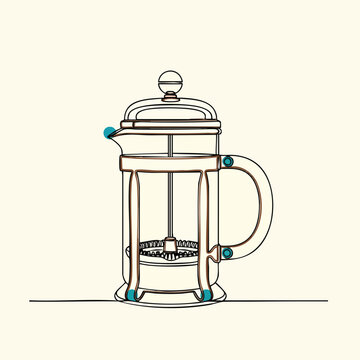 French Press Coffee Maker.
