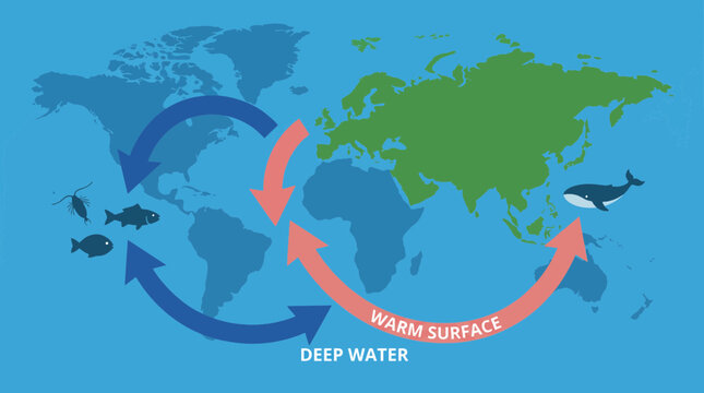Ocean Current Thermohaline Circulation Biology