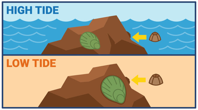 Intertidal Zone Organism Adaptation Tidal Change