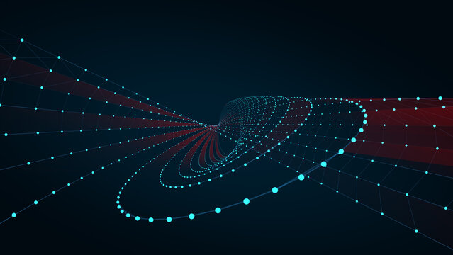 plexus dots and lines animation abstract background suitable for presentations. 