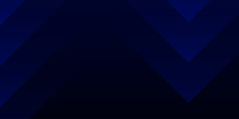 Obraz premium Blue geometric chevron background with dark gradients for modern corporate and technology themes