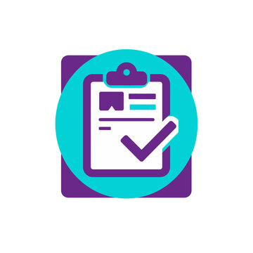 Receipt Clipboard Document Scanner Badge Icon