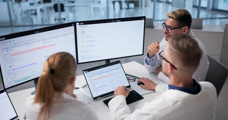 Diverse Healthcare Team Works Together