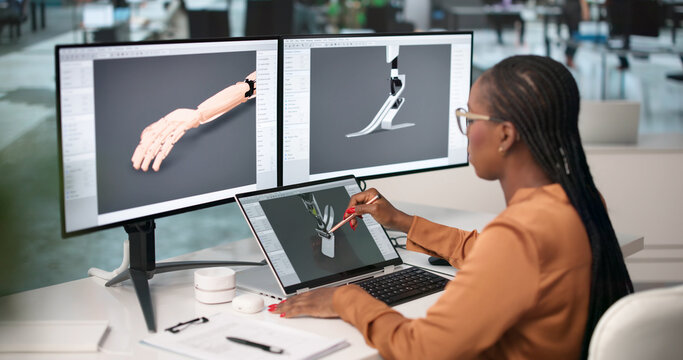 Young African Biomedical Engineer Designs Precise Prosthetic Leg