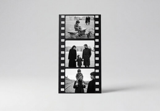 Strip film Mockup