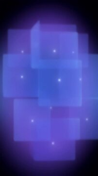 Glowing Blue Purple Abstract Geometric Light Background Neon Energy Digital Art Wallpaper