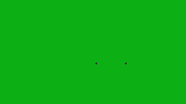 Delivery truck with globe shipping icon on green screen chromakey background 2d animated cartoon animation perfect for professional video editing chroma key compositing and stock footage production
