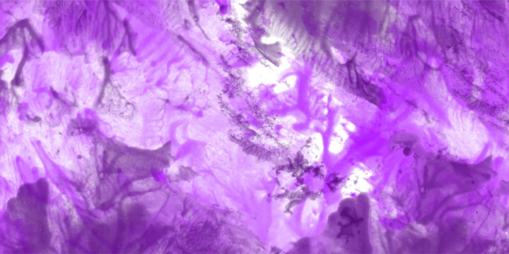 Dramatic purple abstract watercolor background featuring moody amethyst violet paint wash grunge textures perfect for elegant luxury packaging