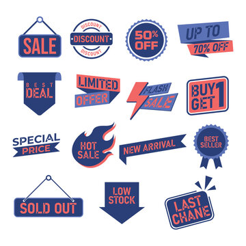Flash Sale Illustration Set