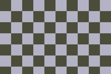 Fototapeta premium Abstract checkerboard pattern with alternating dark olive