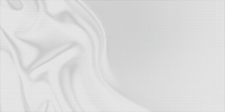 Monochrome dotted grid pattern for abstract graphic design