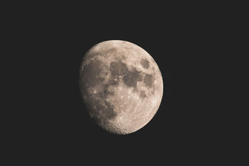 Earth's only natural satellite, shining millions of kilometers away. © Jayram