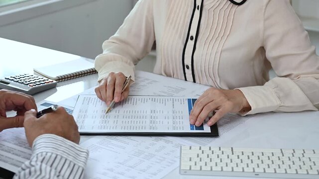accountants team audit accounting standards system, revenue and taxes of company. financial accounting business auditing concept.