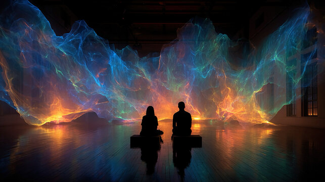 Design AI engines for interactive musical visualizers transforming melodies beats and harmonics into real-time animated graphics immersive light shows and engaging experiences automatically