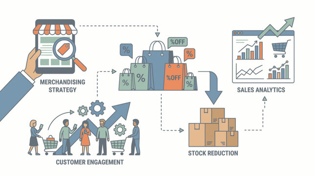 End of Summer Retail Clearance: Shopping Bags and Stock Reduction