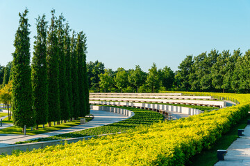 Obraz premium The magnificent Galitsky Park - Krasnodar in Krasnodar, Russia